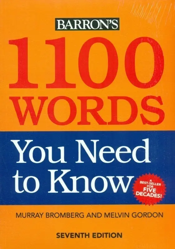 کتاب 1100 یادگیری لغات زبان انگلیسی